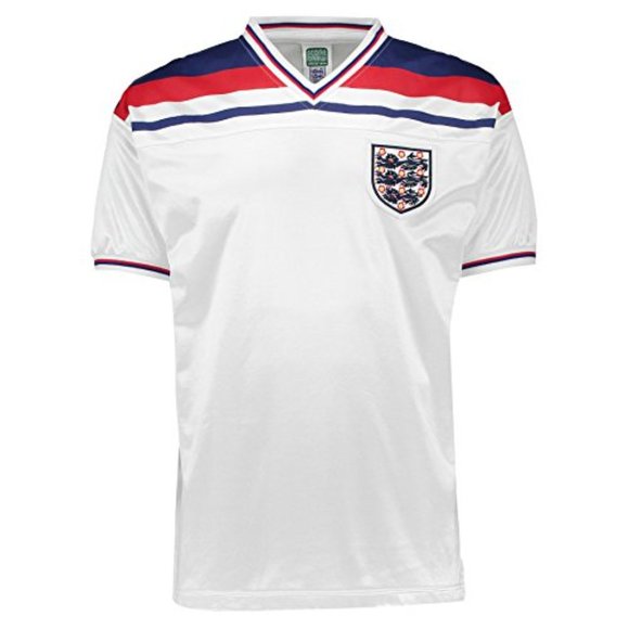 Men’s England 1982 World Cup Retro T-Shirt, Size Medium - Picture 2 of 6